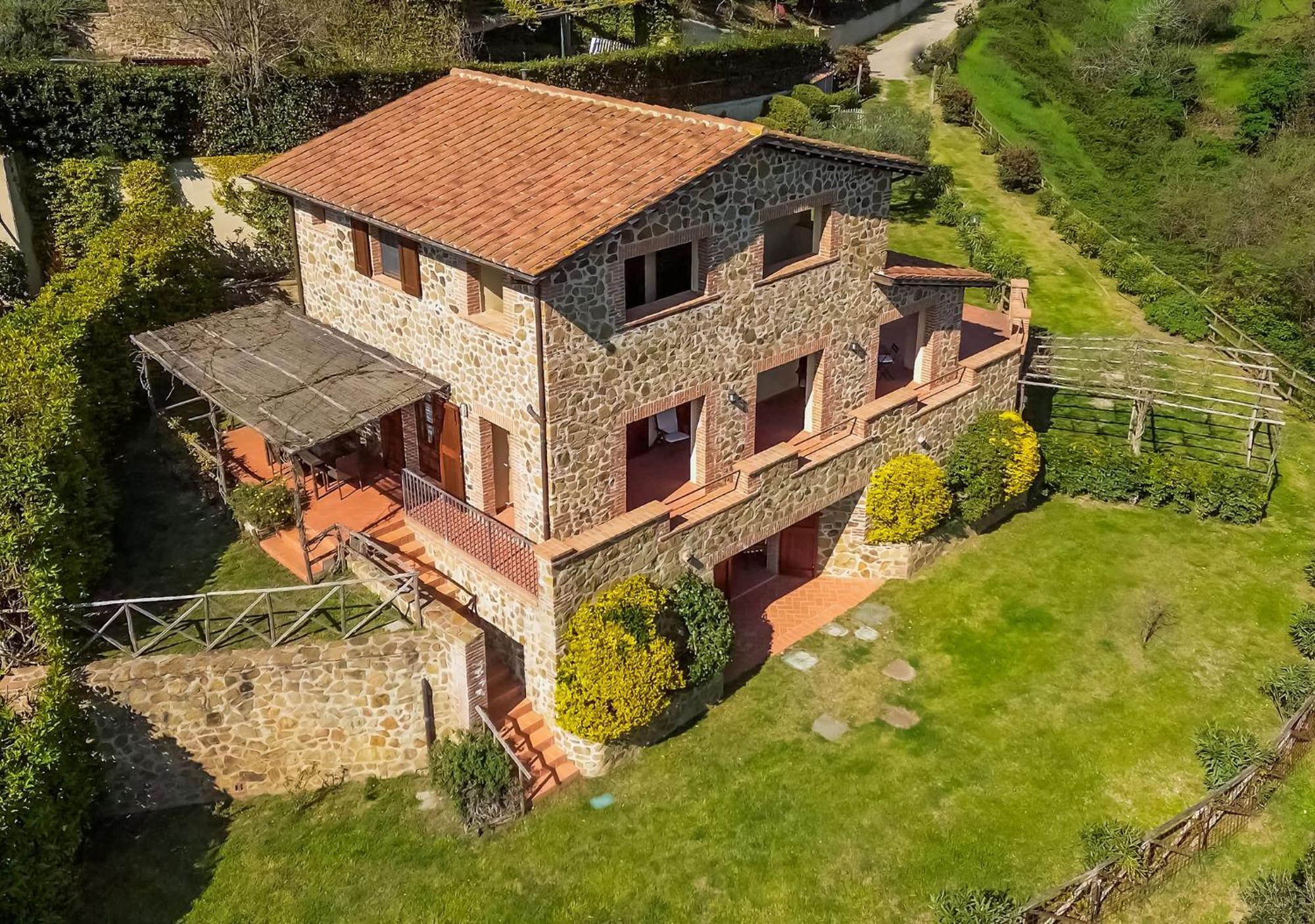 Home With A View In Scansano, Tuscany Zewnętrze zdjęcie
